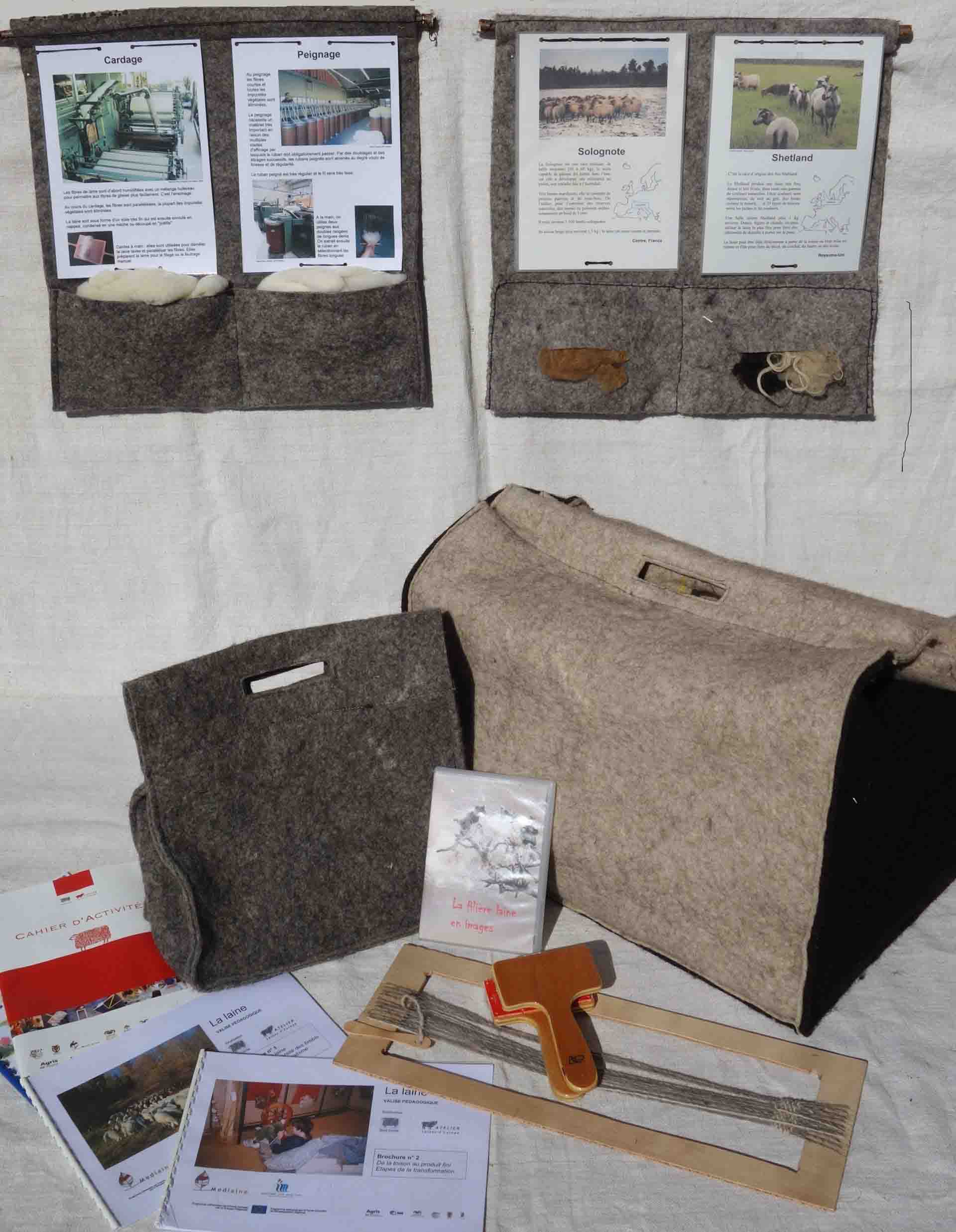 La Valise Pédagogique Laine